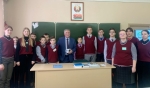 В Крынковской средней школе им. М.Т.Лынькова прошёл ШАГ с участием Леонарда Мержвинского