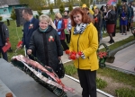 Митинг в рамках автопробега Дорогами Победы на офицерском кладбище в агрогородке Стасево1