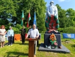 Торжественное открытие Вахты Памяти. в д.Б.Мисники