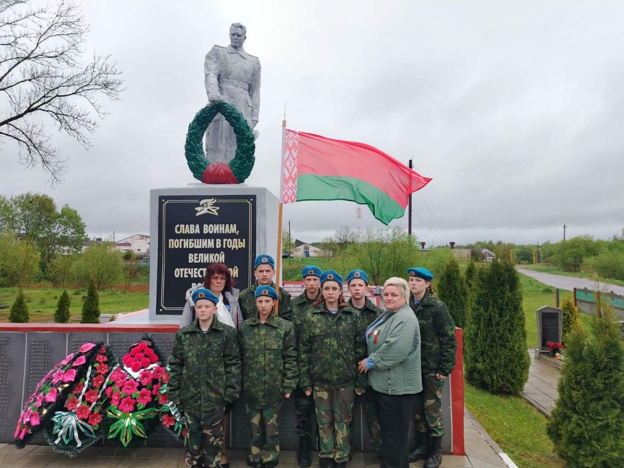 В Крынках проходят праздничные мероприятия, посвященные Дню Победы (фотофакт)