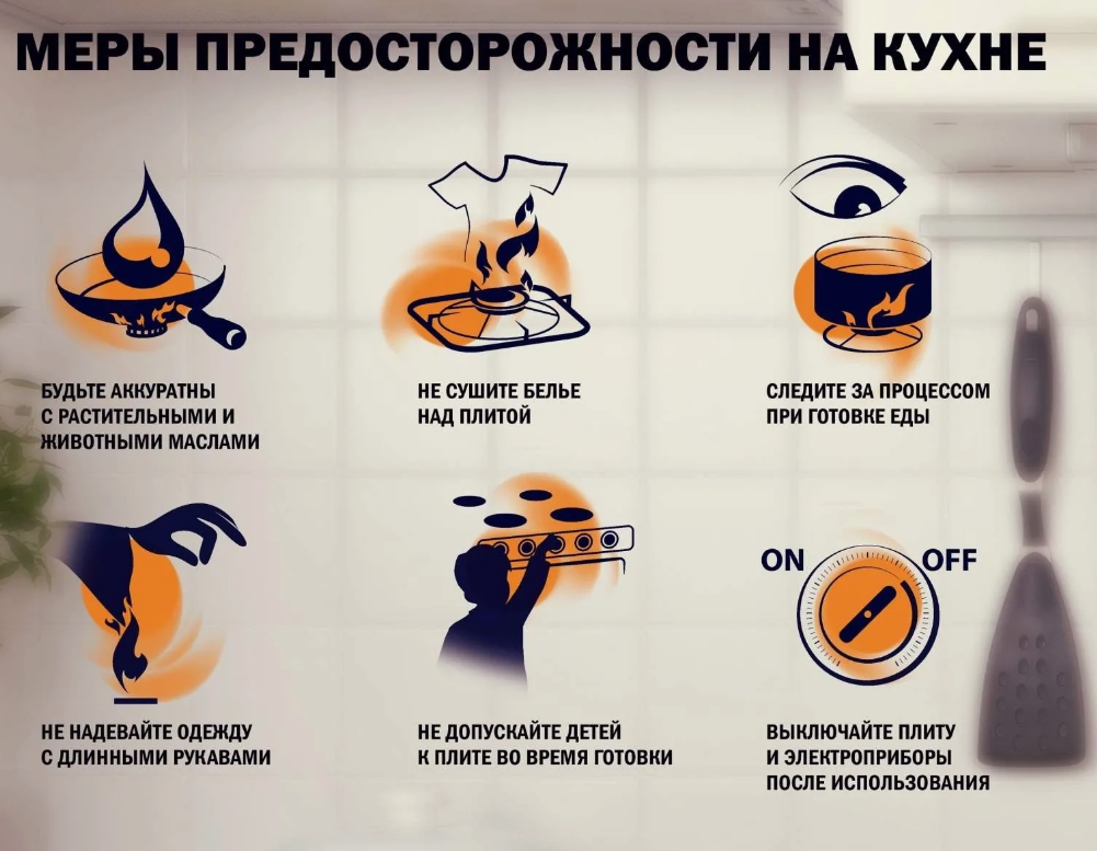 Кухня – самое опасное место в доме!