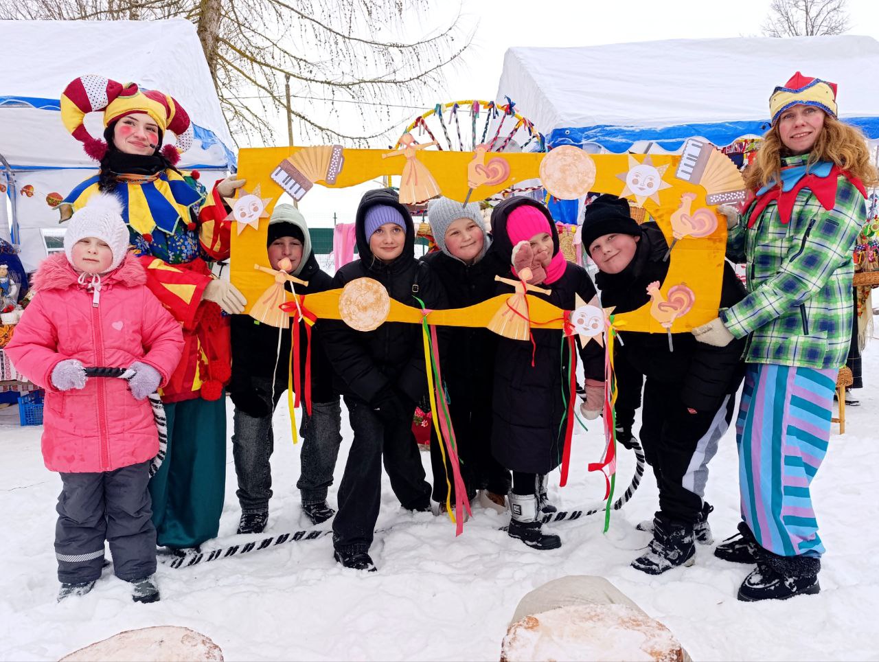 МАСЛЕНИЦА веселая и яркая прошла в Лиозно!