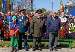 В Лиозно прошел праздничный митинг, посвященный Дню Победы (фотофакт)