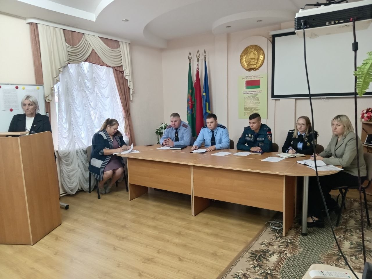 В Лиозненском сельсовете прошло заседание ОПОП (фотофакт)