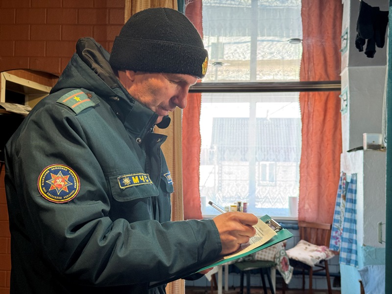 Лиозно. Уберечь дом от пожара!