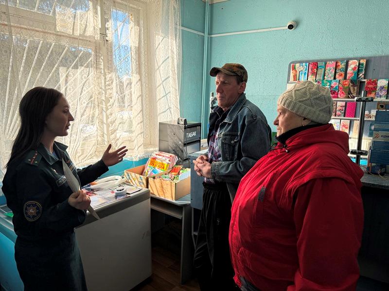 Когда все вместе за безопасность! Акция в районе!